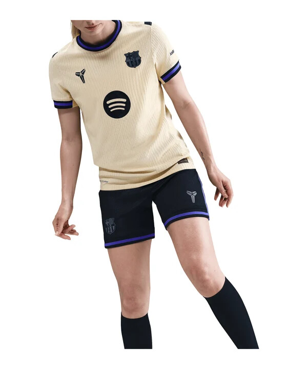 dámský venkovní dres nike fc barcelona authentic 20252026 zlatý f783