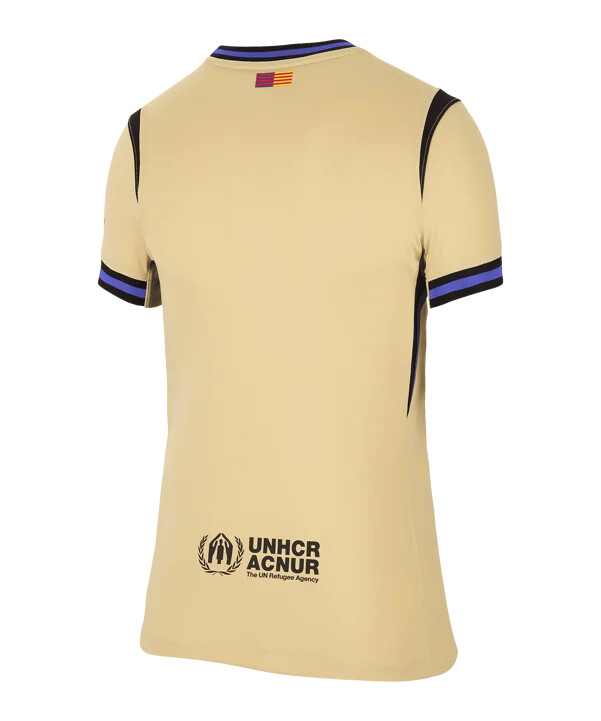 dámský venkovní dres nike fc barcelona 20252026 zlatý f783