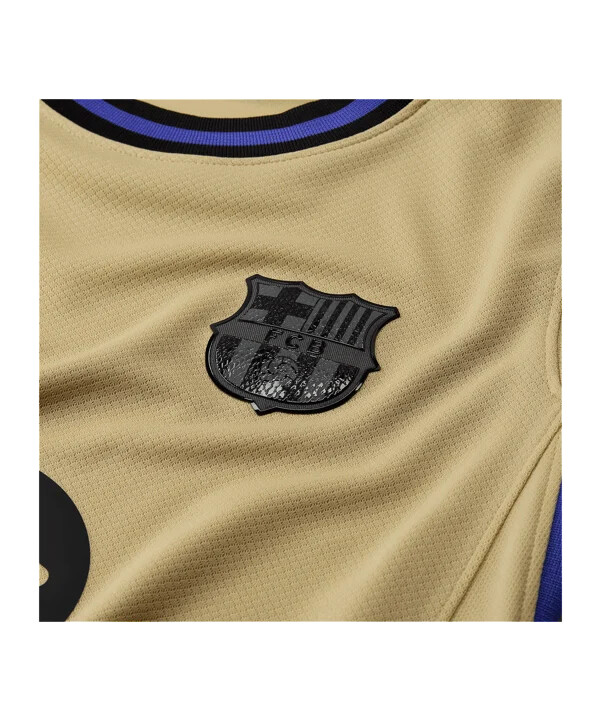 dětský venkovní dres nike fc barcelona 20252026 zlatý f784