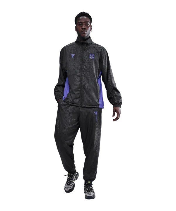 tréninkové kalhoty nike fc barcelona černé f010