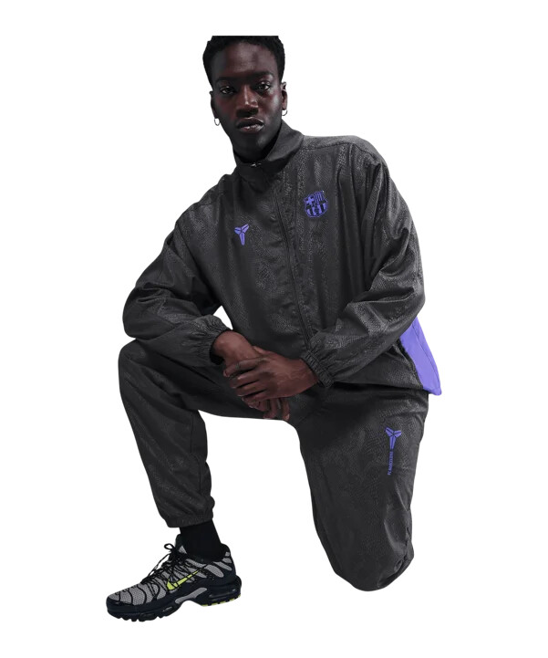 tréninkové kalhoty nike fc barcelona černé f010