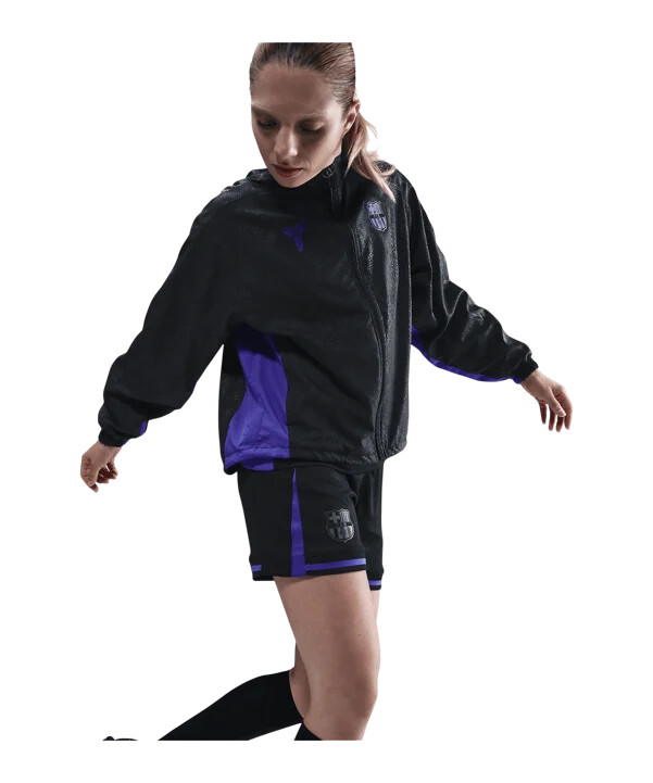 dámská tréninková bunda nike fc barcelona černá f010