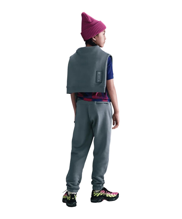 dětské tepláky nike fc barcelona nsw air jogging šedé f084