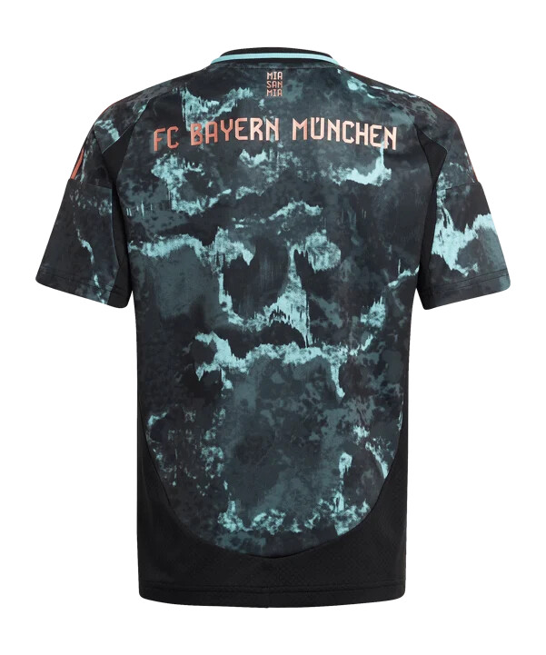 dětský venkovní dres adidas fc bayern mnichov 20242025 černý