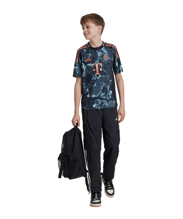 dětský venkovní dres adidas fc bayern mnichov 20242025 černý