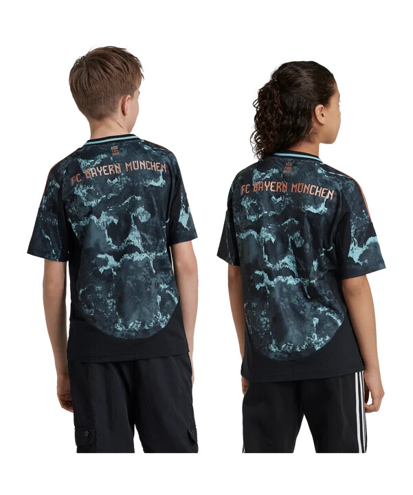 dětský venkovní dres adidas fc bayern mnichov 20242025 černý