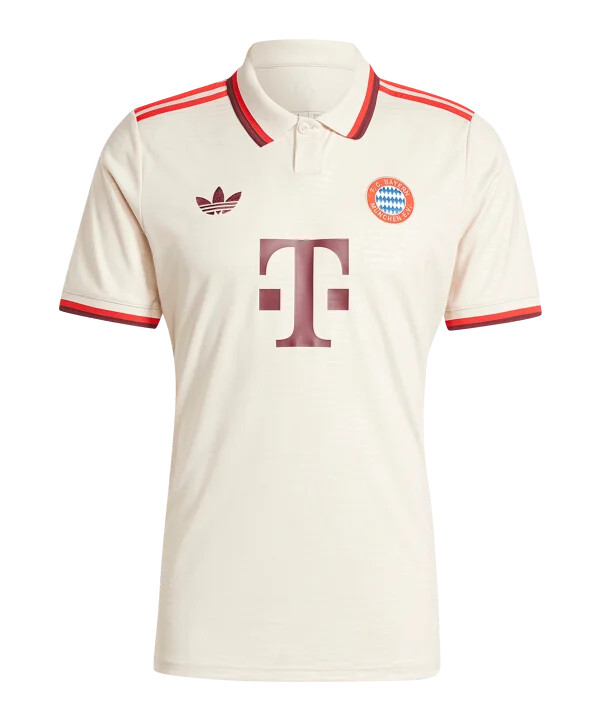 adidas originals fc bayern mnichov 3. dres 20242025 béžový
