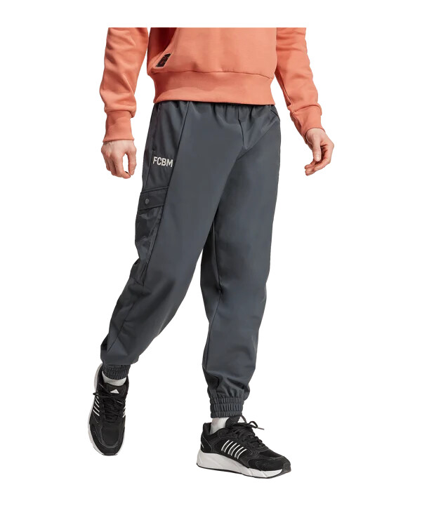 tréninkové kalhoty adidas fc bayern mnichov szn šedé