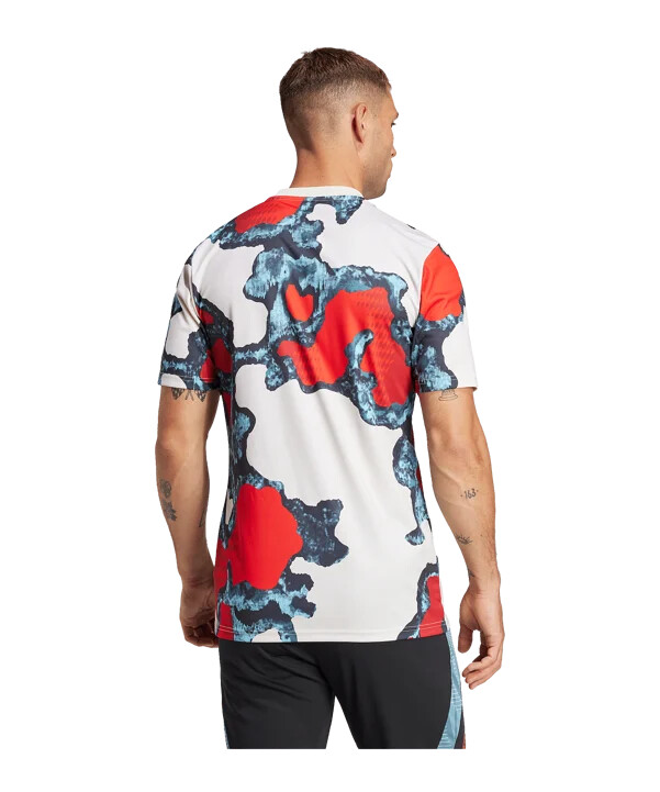 adidas fc bayern mnichov předzápasový dres 20242025 Červený