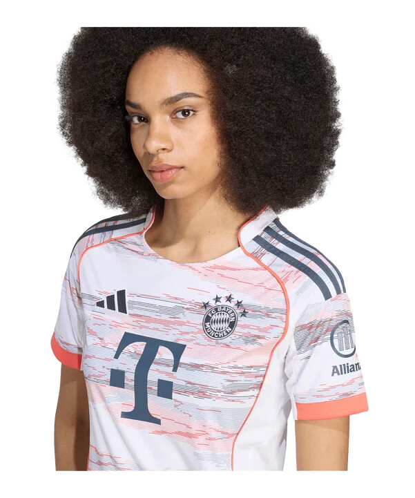 dámský venkovní dres adidas fc bayern mnichov 20252026 bílý