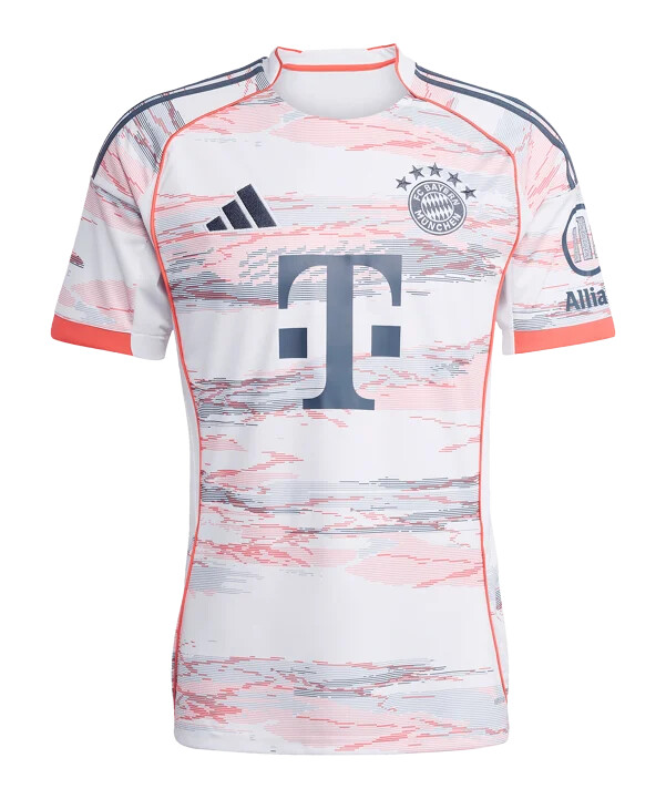 dětský venkovní dres adidas fc bayern mnichov 20252026 bílý