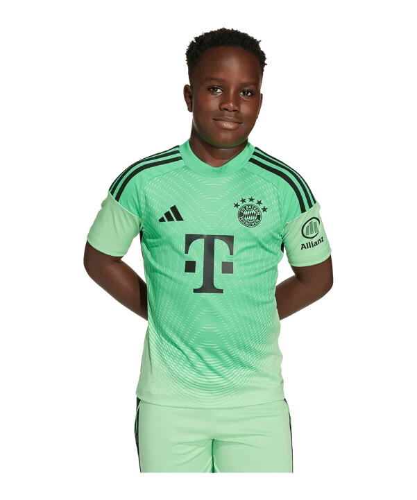 dětský brankářský dres adidas fc bayern mnichov 20252026 zelený