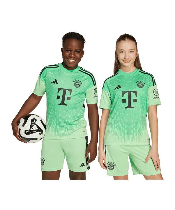 dětský brankářský dres adidas fc bayern mnichov 20252026 zelený