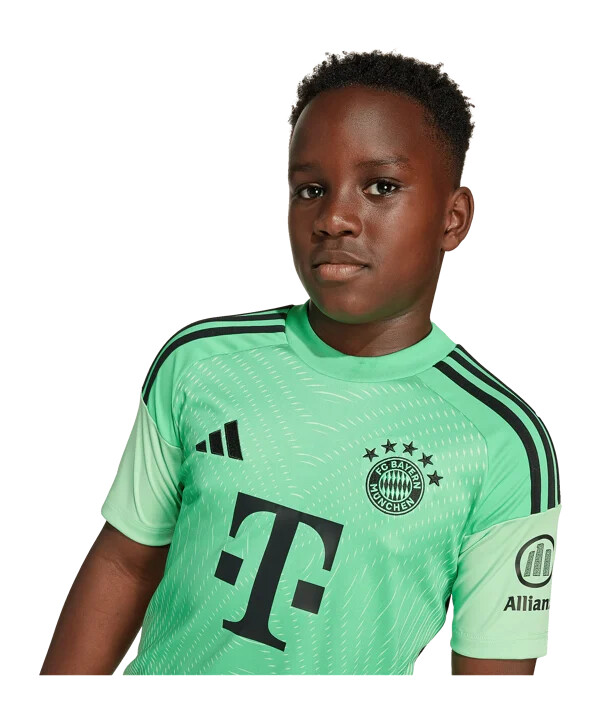 dětský brankářský dres adidas fc bayern mnichov 20252026 zelený