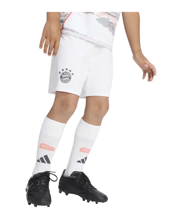 dětský venkovní dres adidas fc bayern mnichov 20252026 bílý