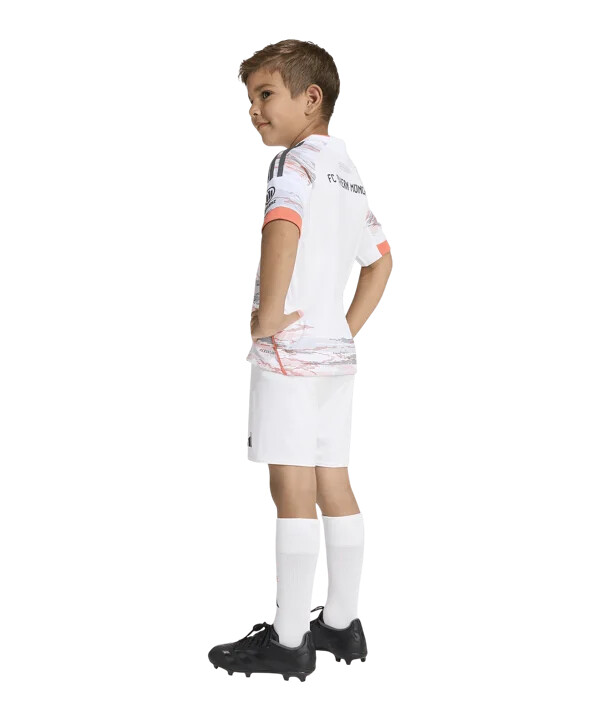 dětský venkovní dres adidas fc bayern mnichov 20252026 bílý