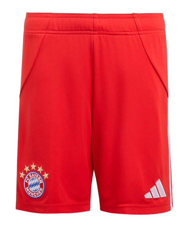 dětské domácí kraťasy adidas fc bayern mnichov 20252026 červené