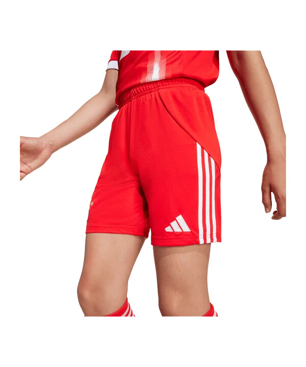 dětské domácí kraťasy adidas fc bayern mnichov 20252026 červené