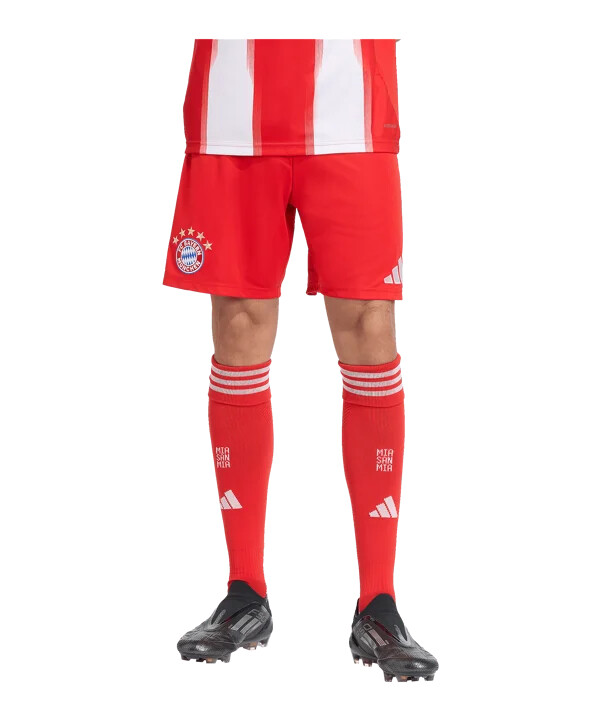 adidas fc bayern mnichov domácí kraťasy 20252026 červené