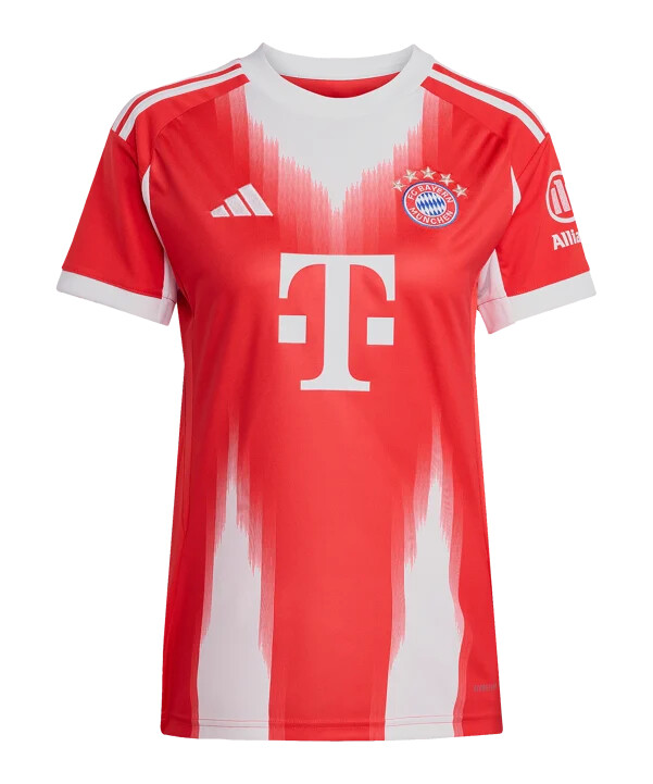 dámský domácí dres adidas fc bayern mnichov 20252026 červený