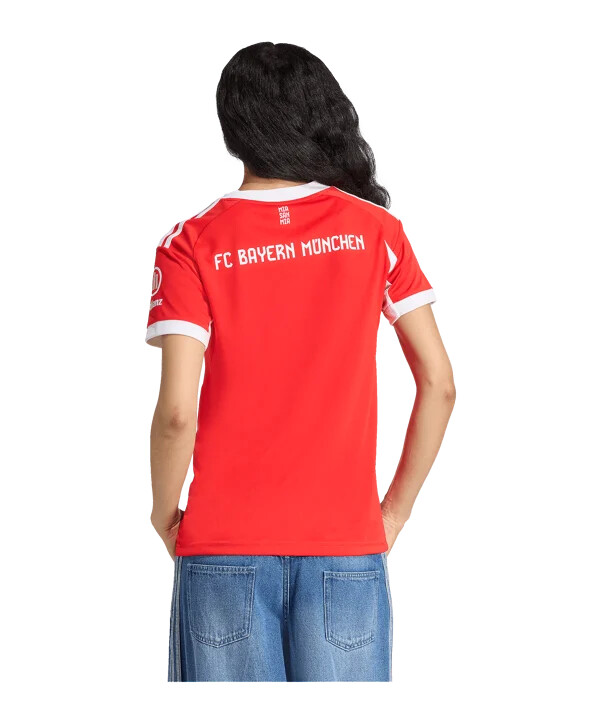 dámský domácí dres adidas fc bayern mnichov 20252026 červený