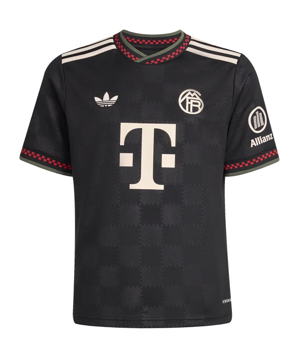dětský dres adidas fc bayern mnichov pro 3. ročník 20252026 černý