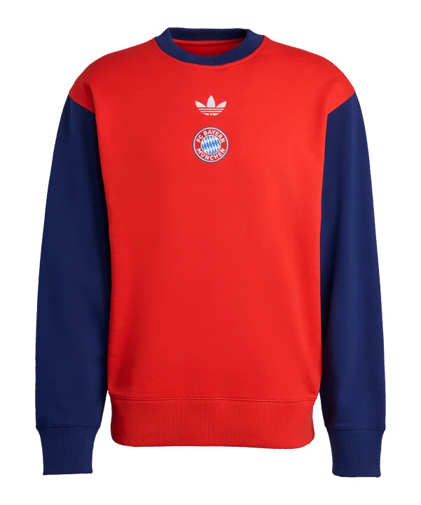 lehká mikina adidas fc bayern mnichov červená