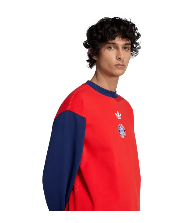 lehká mikina adidas fc bayern mnichov červená