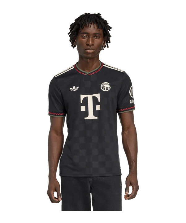 adidas fc bayern mnichov 3. dres 20252026 černý