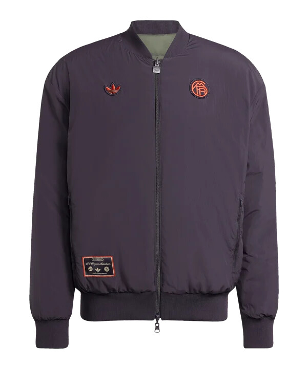 fialová bunda adidas fc bayern mnichov icon