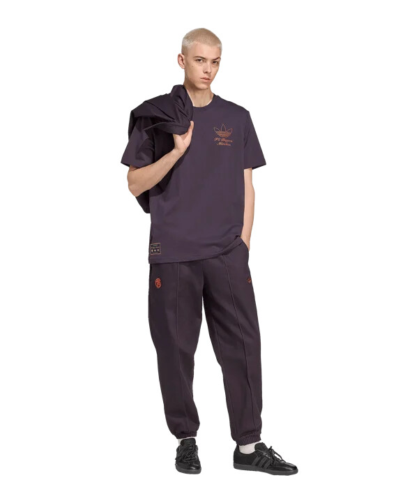 adidas fc bayern mnichov icon drill kalhoty fialové