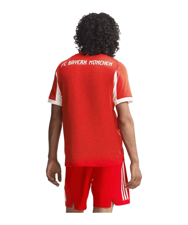 adidas fc bayern mnichov autentický domácí dres 20252026 Červený