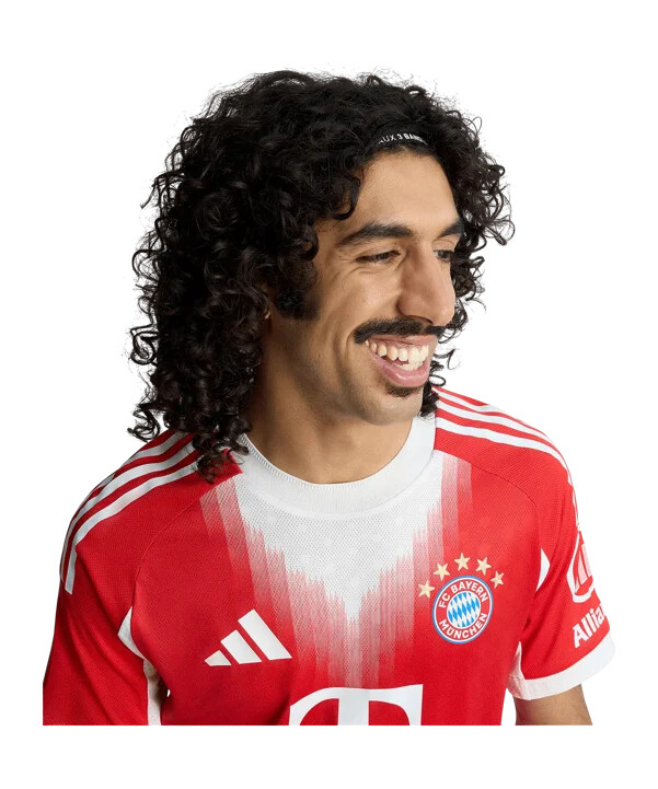 adidas fc bayern mnichov autentický domácí dres 20252026 Červený