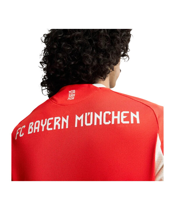 adidas fc bayern mnichov autentický domácí dres 20252026 Červený