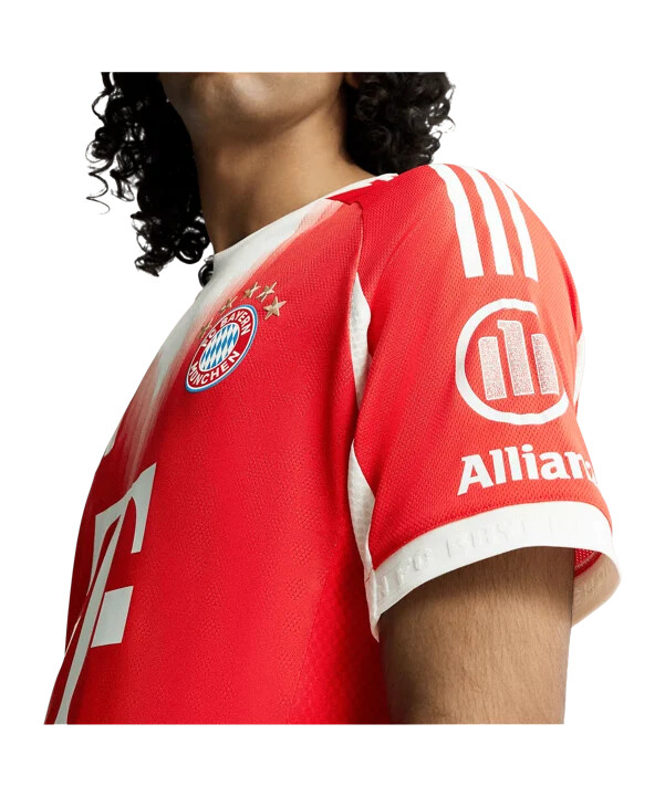 adidas fc bayern mnichov autentický domácí dres 20252026 Červený