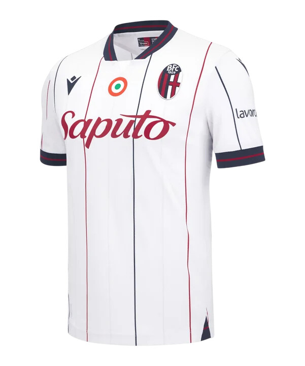 venkovní dres macron fc bologna 20252026 bílý