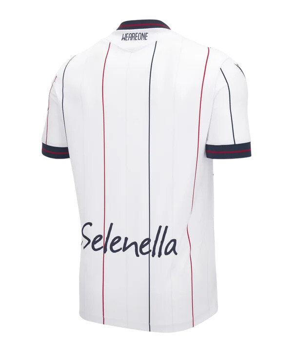 venkovní dres macron fc bologna 20252026 bílý