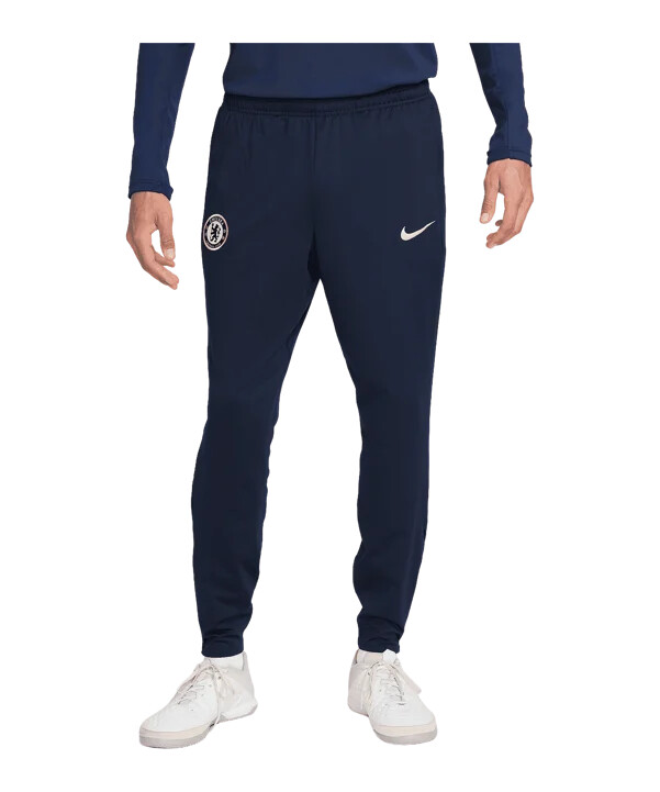tréninkové kalhoty nike fc chelsea london modré f451