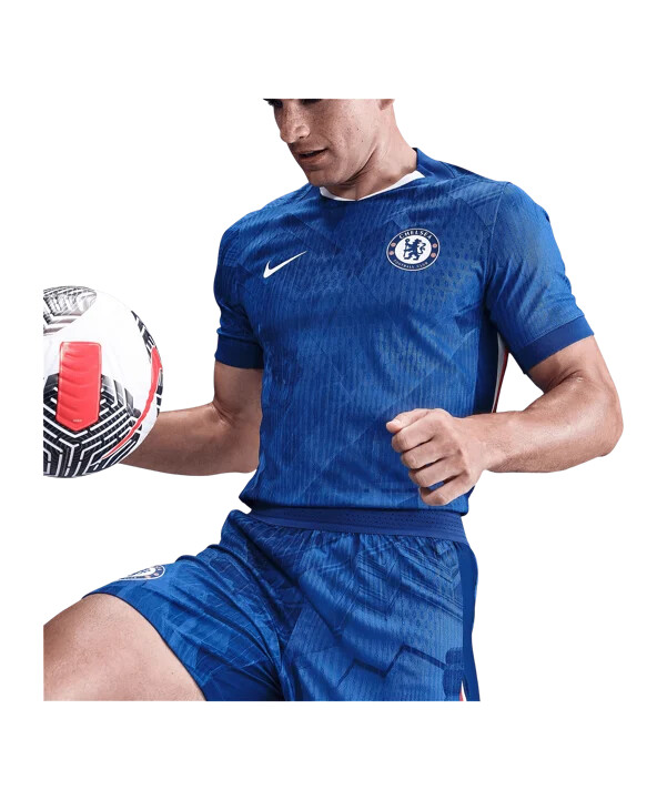 nike fc chelsea london short home 20252026 blue f495
