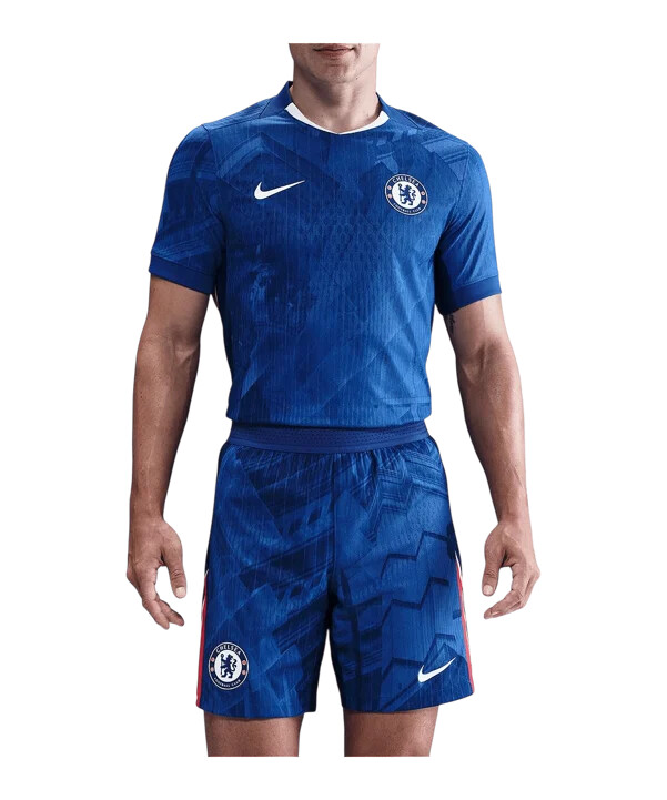 nike fc chelsea london short home 20252026 blue f495
