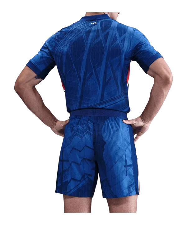 nike fc chelsea london short home 20252026 blue f495