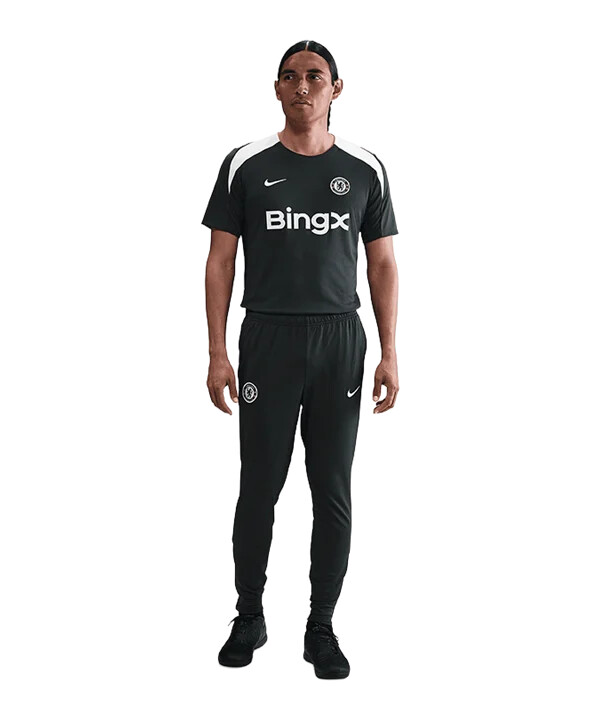 tréninkové kalhoty nike fc chelsea london zelené f349