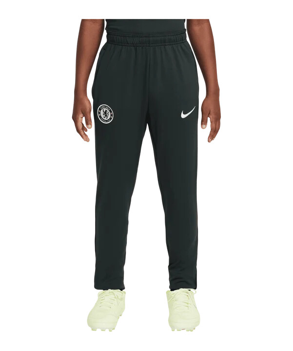 dětské tréninkové kalhoty nike fc chelsea london zelené f347