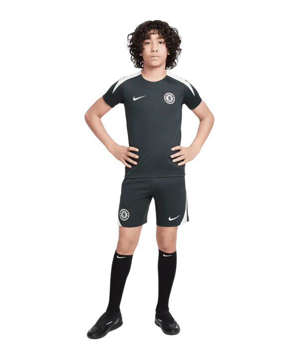 dětské tréninkové tričko nike fc chelsea london zelené f347