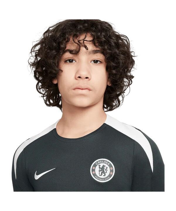 dětské tréninkové tričko nike fc chelsea london zelené f347