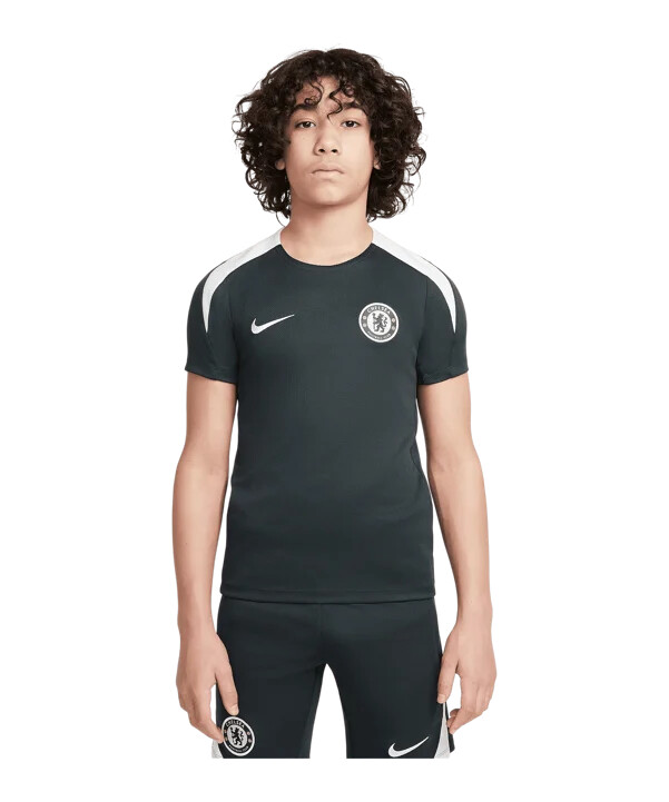 dětské tréninkové tričko nike fc chelsea london zelené f347