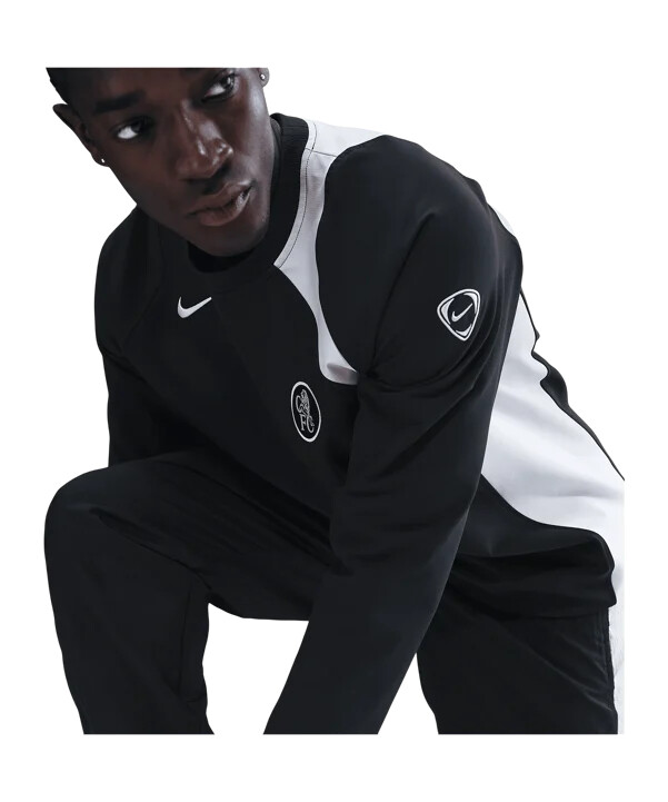 mikina nike fc chelsea londýn t90 černá f010