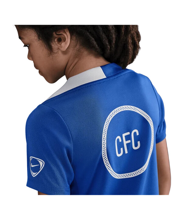 dětské tréninkové tričko nike fc chelsea london modré f481