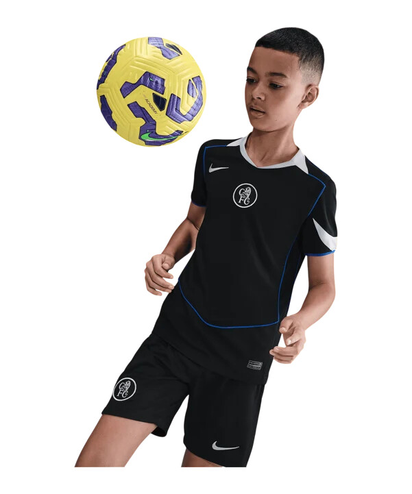dětský dres 3. týmu nike fc chelsea londýn 20252026 černý f011