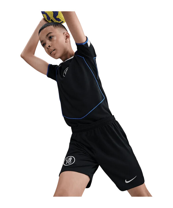 dětské kraťasy nike fc chelsea london 3rd 20252026 black f010